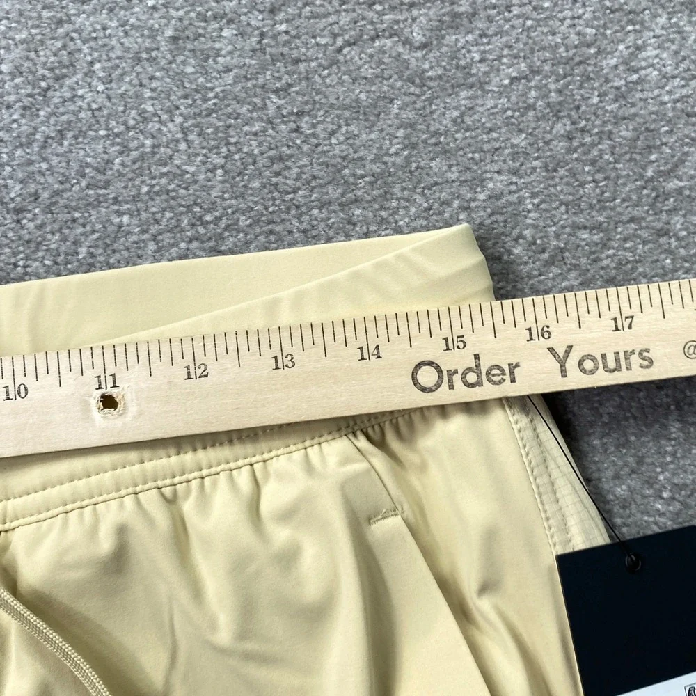 Ten Thousand Interval Pant Mens Size M Resin Yellow Tapered Training Joggers